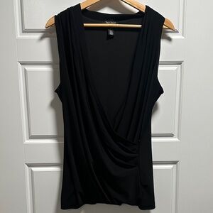 Draped Sleeveless Top